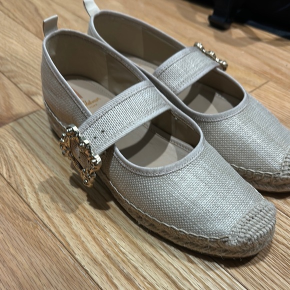 Tan Sam Edleman Mary Jane Espadrille - Picture 2 of 7